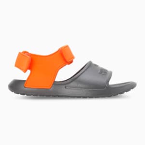 Divecat v2 Injex Kids’ Sandals, Cool Dark Gray-Rickie Orange, extralarge-IND