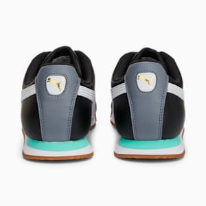 Zapatos deportivos Roma Basic+ para hombre, PUMA Black-PUMA White-Mint, extragrande