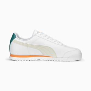 Zapatos deportivos Roma Basic+ , Pristine-PUMA White-Orange Peach