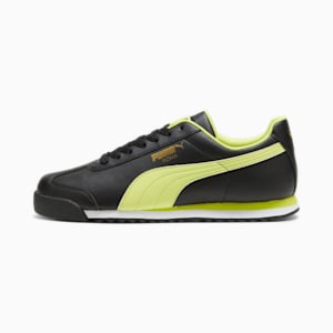 Roma Basic+ Sneakers, Cheap Urlfreeze Jordan Outlet Black-Lime Sheen, extralarge