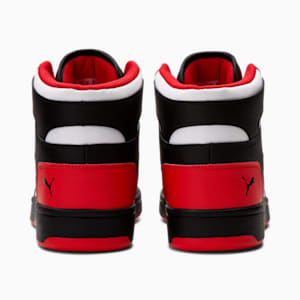 PUMA Rebound LayUp Sneakers, Puma Black-Puma White-High Risk Red