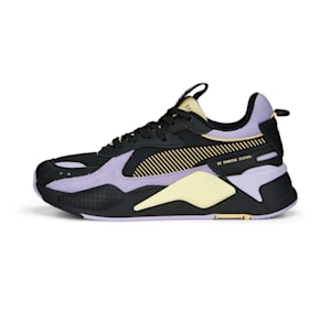 RS-X Reinvention Unisex Sneakers, PUMA Black-Vivid Violet, extralarge-IND