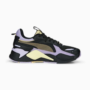 RS-X Reinvention Unisex Sneakers, PUMA Black-Vivid Violet, extralarge-IND