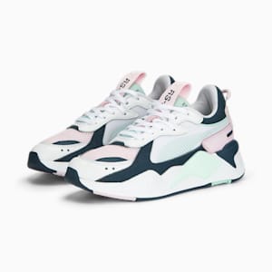 RS-X Reinvention Unisex Sneakers, PUMA White-Pearl Pink