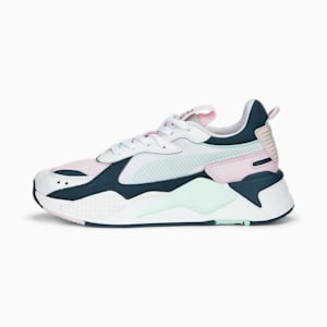 RS-X Reinvention Unisex Sneakers, PUMA White-Pearl Pink, extralarge-IND