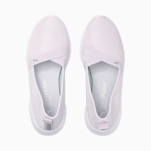 Adelina Women’s Ballet Shoes, Lavender Fog-Quail