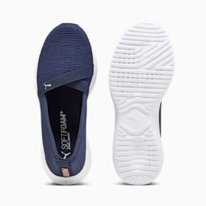 Adelina Women’s Ballet Shoes, PUMA Navy-Future Pink-PUMA White, extralarge