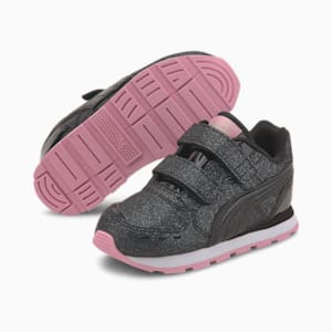Vista Glitz Toddler Shoes, Puma Black-Puma Black-Pale Pink