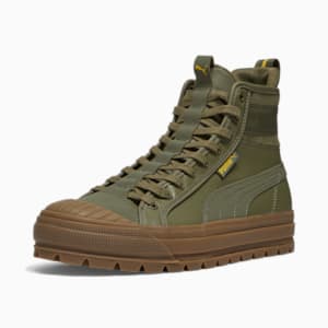 Capri Para Sneakers, Dark Green Moss-Sulphur, extragrande