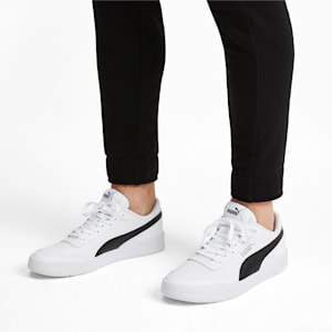 Caracal Unisex Sneakers, Puma White-Puma Black, extralarge-IND