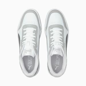 Caracal Men's Sneakers, Puma White-Puma Black-Gray Violet, extralarge