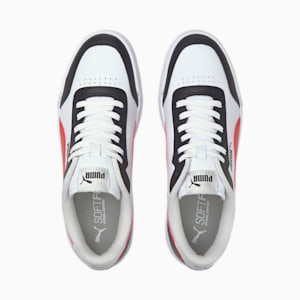 Caracal SoftFoam+ Sneakers, Puma White-Poppy Red-Puma Black