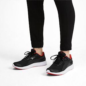 Escaper Pro Training Shoes, Black-Black-Cherry Tomato