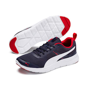 Flex Essential Training Shoes, Peacoat-P.White-Hi. Risk Red