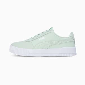 Carina Leather SoftFoam Women's Sneakers, Bok Choy-Puma White, extralarge-IND