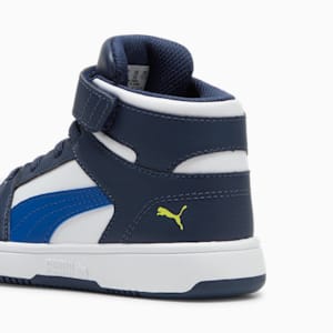 PUMA Rebound LayUp Little Kids' Shoes, Cobalt Glaze-PUMA White-Club Navy, extralarge