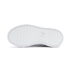 Carina L Kids' Trainers, Puma White-Puma White