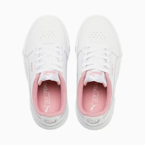 Carina L Kids' Trainers, Puma White-Puma White
