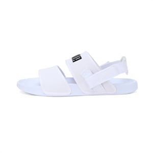 Leadcat YLM Lite Unisex Sandals, Puma White-Puma Black