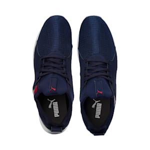 Zod Runner Men’s Running Shoes, Peacoat-High Risk Red