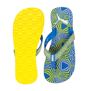 Carb GU 2 IDP  Flip Flops, Royal Blue-Blazing Yellow-Quarry