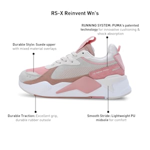 RS-X Reinvent Women's Sneakers, Bridal Rose-Pastel Parchment, extralarge-IND