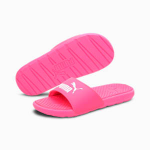 Cool Cat Women’s Slides, KNOCKOUT PINK-Puma White, extralarge-IND