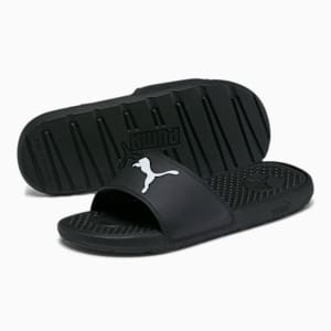 Puma slides women's black 2025