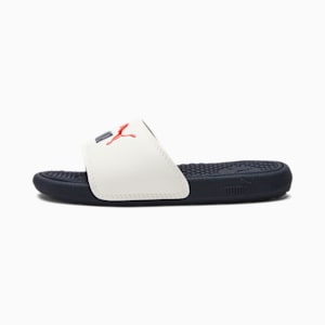 Sandalias para niños Cool Cat, Puma White-Peacoat-High Risk Red