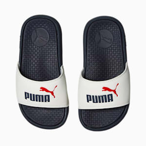 Sandalias para niños Cool Cat, Puma White-Peacoat-High Risk Red