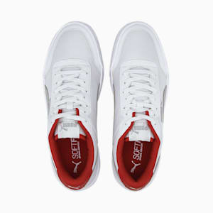 Caracal Style Sneakers, Puma White-Gray Violet-High Risk Red, extralarge-IND