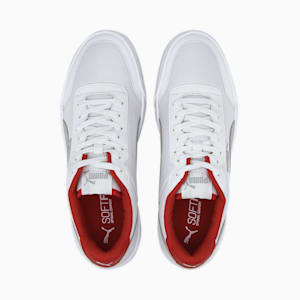 Caracal Style Unisex Sneakers, Puma White-Gray Violet-High Risk Red, extralarge-IND