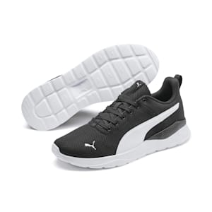 Anzarun Lite Unisex Sneakers, Puma Black-Puma White, extralarge-IND