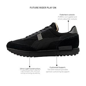 Future Rider Play On Sneakers, Puma Black-Puma Black, extralarge-IND