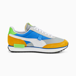 Future Rider Play On Unisex Sneakers, Quarry-Tangerine