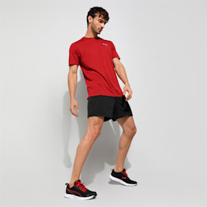 Rapid Runner Men’s Shoes, Puma Black-High Risk Red