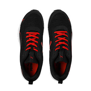 Rapid Runner Men’s Sneakers, Puma Black-High Risk Red