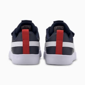 Courtflex V2 V Kids' Sneakers, Peacoat-High Risk Red