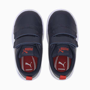 Courtflex V2 Babies' Trainers, Peacoat-High Risk Red
