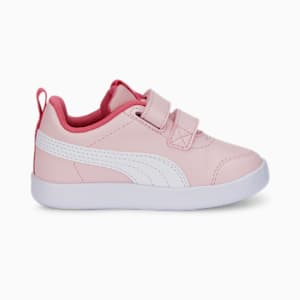 Courtflex V2 Babies' Trainers, Almond Blossom-Puma White