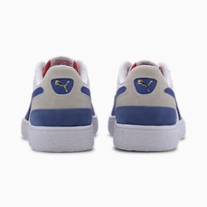 Ralph Sampson Lo Vintage Sneakers, Puma White-Dazzling Blue-High Risk Red