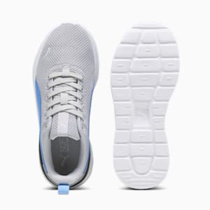 Anzarun Lite Kid's Sneakers, Ash Gray-Regal Blue-PUMA White, extralarge-IND