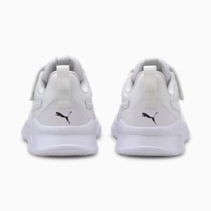 Anzarun Lite Kids' Trainers, Puma White-Puma White
