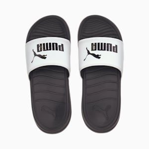 Popcat 20 Youth Sandals, Puma White-Puma Black