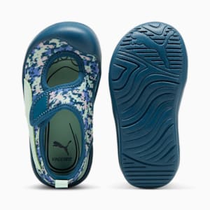 Aquacat Babies' Sandals, Ocean Tropic-Fresh Mint-Grape Mist-Blue Skies, extralarge-IND