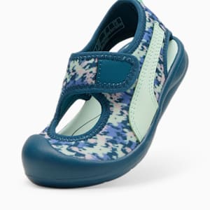 Aquacat Babies' Sandals, Ocean Tropic-Fresh Mint-Grape Mist-Blue Skies, extralarge-IND