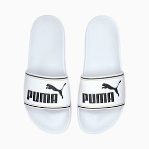 Leadcat FTR Unisex Slides, Puma White-Puma Team Gold-Puma Black