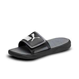 Royalcat Comfort Slides, Puma Black-CASTLEROCK-Puma White, extralarge-IND