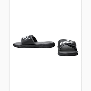 Royalcat Comfort Slides, Puma Black-CASTLEROCK-Puma White, extralarge-IND