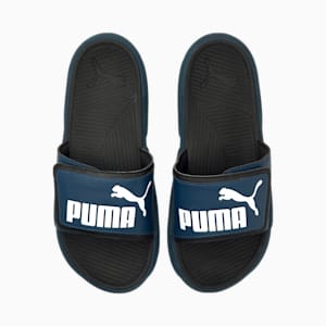 Royalcat Comfort  Unisex Slides, Intense Blue-Puma White-Puma Black